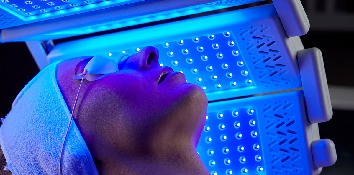 Is LED light therapy safe for use around the eyes